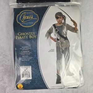Boys‎ Pirate Costume Size Medium  Ghostly Pirate Boy Rubies Halloween Child New